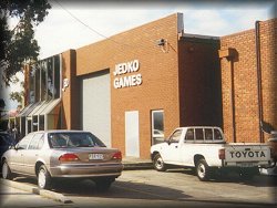 The warehouse of Military Simulations (aka Jedko Games).  For over eighteen years, this Melbourne (Australia) based company has been my regular mail order supplier of compelling fantasy reading, simulations, and games.  Highly recommended!  Photo taken by Anthony Larme in late August 2002.