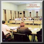 [Typical Senate Committee Room]